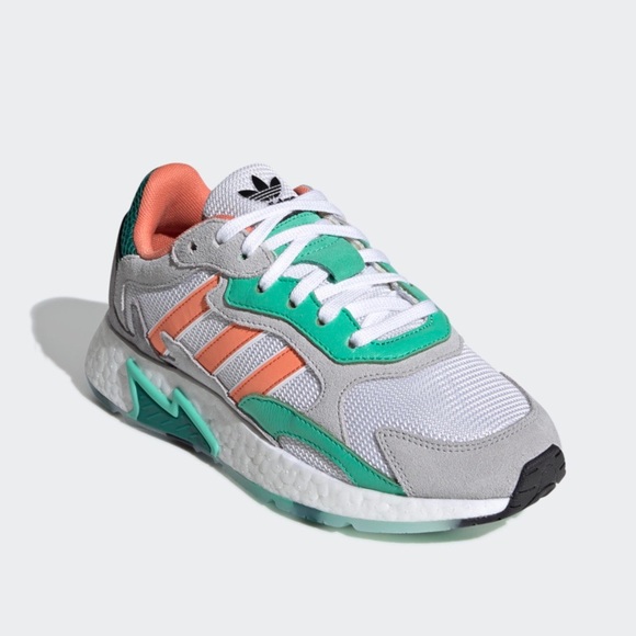 adidas Other - Adidas Tresc Run J Shoes EF7650 Orange and Green